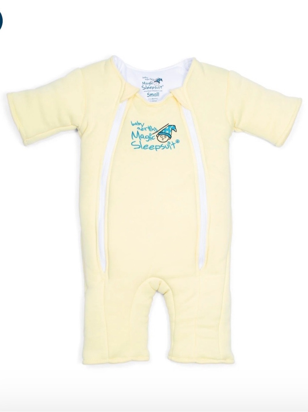Baby Merlin’s Magic Baby Sleepsuit Yellow Baby One-Piece Footie